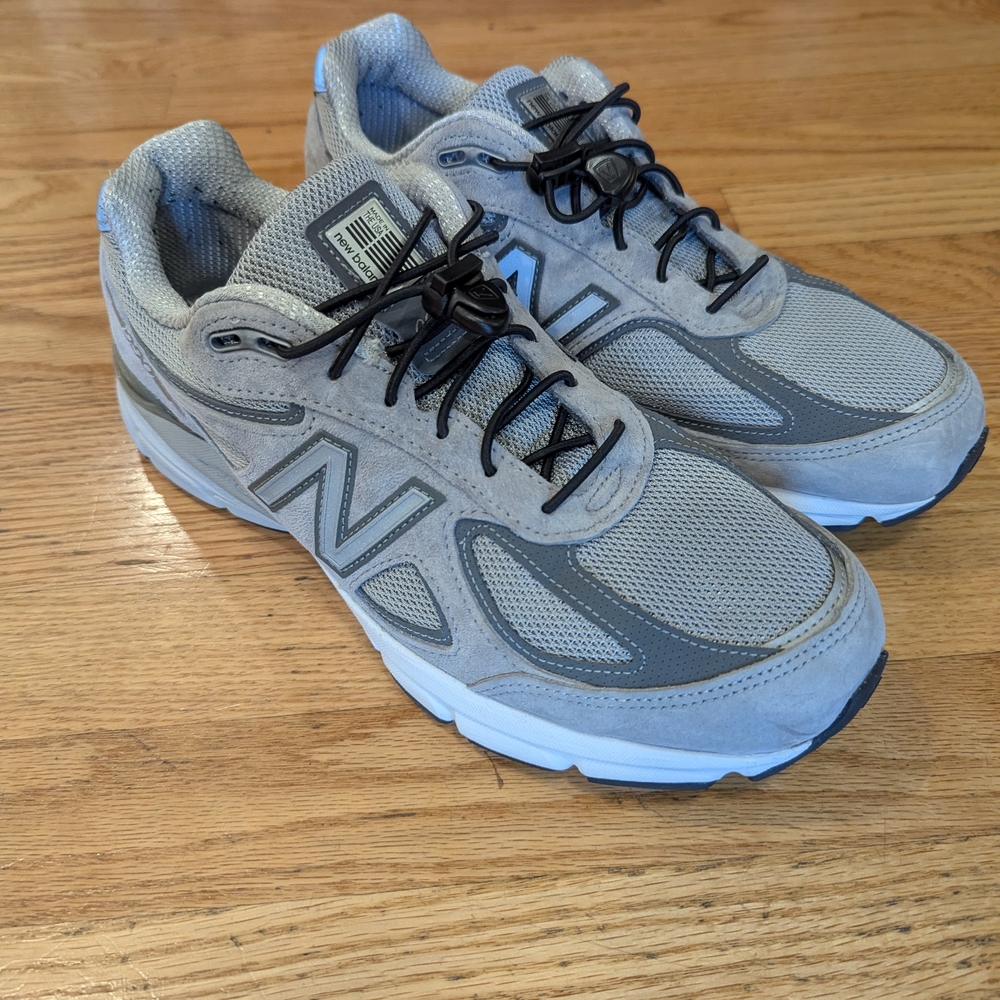 New Balance Men's Gray Athletic Shoes